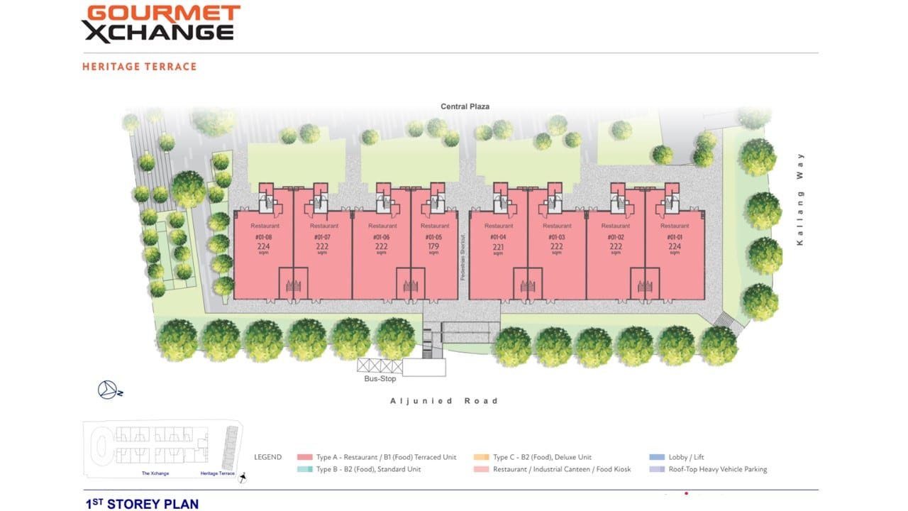 Gourmet-XChange-Heritage-1st-Storey-Site-Plan